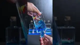 Liquid Drift Bottle #aesthetic #homedecor #liquidity #decoration #onepiece #toys #toy #toyreview