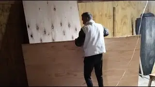 Comenzamos a hacer el interior de la casa de fen&oacute;lico #construcci&oacute;nf&aacute;cil