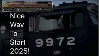 FIRST TRAINS OF 2025 INCLUDING CPKC 7018, FRIENDLY CREWS, BIG TRAINS AND MORE….
