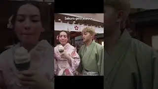 Sakura gets jealous over Jason #jakura #funny #jasontheween#japan #couple