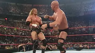 «Ледяная глыба» Стив Остин против Трипл Эйча — матч «Три стадии ада»: WWE No Way Out 2001