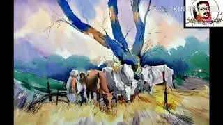 THE WATER COLOUR LEGEND l Sadhu Aliyur l