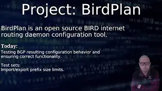 Python, BGP, OSPF and RIP (urg!) with BIRD. Unit testing BGP featureset!