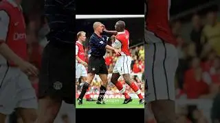 ROY KEANE VS PATRICK VIEIRA: duel kapten paling galak🦁#shorts