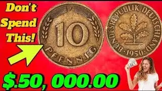 1950 75 YEAR OLD RARE COINS WORTH $ 10,000