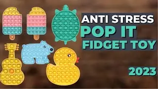 Best Fidget Toys For Stress | Soul Life Big Size Push Bubble Popping Fidget Toys 2023