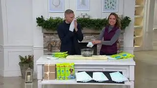 Scrubby Pet No-Rinse Set of 15 On the Go PetBath Mittens on QVC