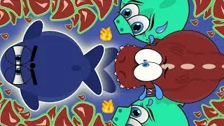 Mope.io LEGENDARY BLUE WHALE SLAUGHTERS EVERYTHING !! *NEW BEST OP* TROLLING ANIMAL! (Funny Moments)