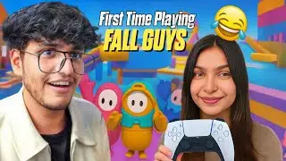 Ruchika&rsquo;s FIRST TIME Playing FALL GUYS with Nischay! (Chaotic & Funny Moments!)