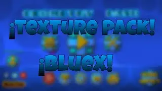 Geometry Dash 2.01 -Texture pack BlueX by Cha0tiX