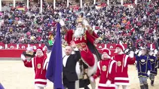 Los Reyes Magos en la plaza de toros. Albacete 2018