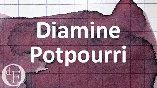 Календарь Diamine Inkvent 2024 - день 20 - Попурри