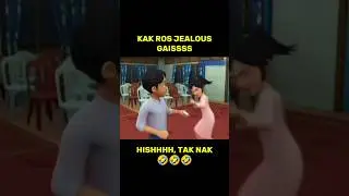 KAK ROS MERAJUK🤣🤣🤣 #kakros #upinipin #kakrosupinipin #merajuk #abangizz #memes #shorts #foryou