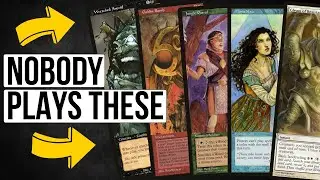 30 MINUTES of UNDERPLAYED Commander CARDS  to Start Playing | Magic: The Gathering