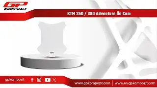 GP Kompozit KTM 250/390 Adventure Uyumlu Ön Cam Montajı