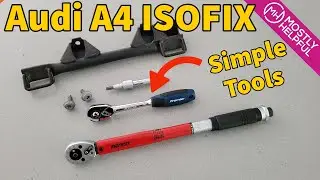 Audi A4 (B6) - Retrofitting ISOFIX including rear seat removal
