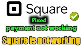 fix Square app is down || Square card payment not working ? Square is not opening ?