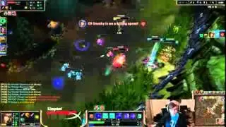 C9 Sneaky Caitlyn vs Jinx Wildturtle Support Challenger Ranked solo queue AD HQ