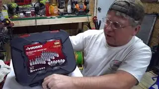 Husky 37-piece 3/8 Drive Bit Socket Set