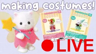 LIVE: crafting Sylvanian Families costume kits! クラフトハートトーカイ
