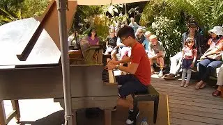 Kapustin Toccatina at the SF Botanical Gardens - Evan Chow, pianist