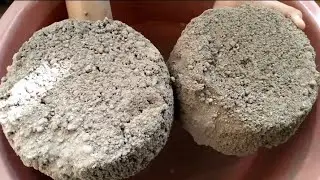 Gritty Cement🖤water Crumbling🌊💦Extremely Earthy crumbling🖤