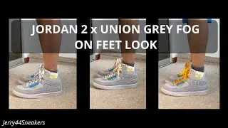 [On Feet Look] Jordan 2 Retro SP Union Grey Fog