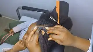 JUST 4 OVERHAND CORNROWS BEST TIME SAVING @5minscrafthairstyles