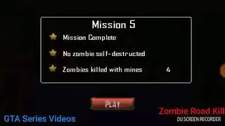 Zombie Road Kill level 5