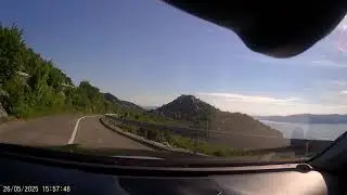 DRIVING IN CROATIA / KUTEREVO -- SENJ  9/12  AMAZING ROAD  #travel #croatia #amazingroads #traffic