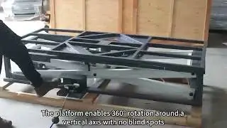 Lift work table with rotation function suitable for Sofa factory workers