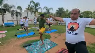 Navkar greens yoga day 21-6-24