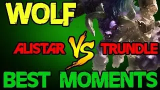 SKT T1 Wolf as Alistar vs Trundle | BEST MOMENTS
