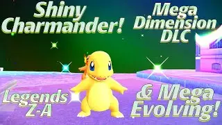Блестящий Чармандер + Эволюции и Мегаэволюции - DLC &laquo;Мегаизмерение&raquo; - Pokemon Legends Z-A