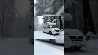 Snowy Vanlife Camping ❄️🚐 Cozy Moments in Winter Nature