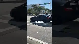 Uel header on 8th gen civic