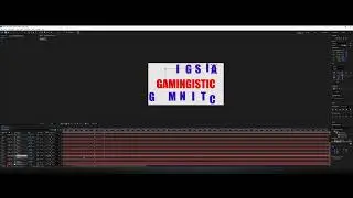 Text Slide Animation in After Effects - After Effects Tutorial | Motion Graphics Text #gamingistic