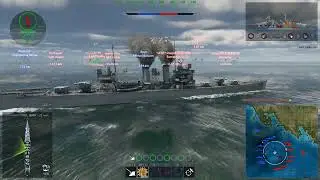 War Thunder; USS Brooklyn; Another full uptier, but this time more AI bots to kill; Naval Arcade