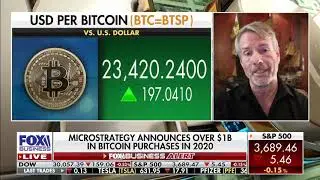 NASDAQ: MSTR CEO Michael Saylor why company should opt-in to #Bitcoin