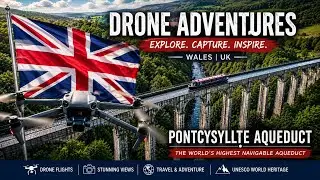 PONTCYSYLLTE AQUEDUCT 'INSPIRATION' FOR WALLACE & GROMIT - WALES
