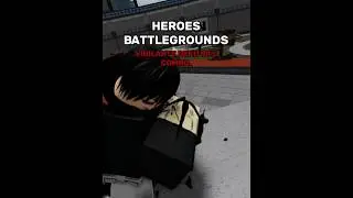 Vigilante Deku 90% Combo #roblox #battlegrounds #heroesbattlegrounds #combo