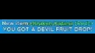 [GPO] YOU GOT A DEVIL FRUIT DROP!