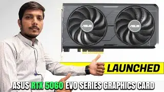 Представлена ​​видеокарта серии ASUS RTX 5060 EVO &mdash; все характеристики, функции и многое другое