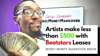 Artists make LESS than $500 with Beatstars beat leases