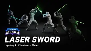 Laser Sword - Cinematic Hero Animation Pack for iClone