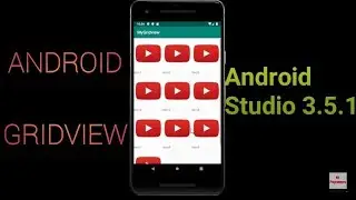 Android GridView using Android Studio 