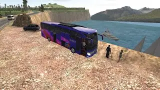 Crazy Adventure🚍🌊🏝️ | Bus Simulator : Ultimate - Mobile Gameplay