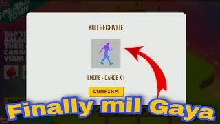 Why not receive switching emote holi event 😨| holi event emote claim problem | emote kyun nahi mila🥺