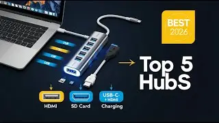 Top 5 Best USB Hubs in 2026 | USB-A & USB-C Hub Buying Guide