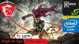 Darksiders III | GTX 1050 Ti + i5-3470 | High | 1080p